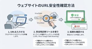 自分のブログや他のサイトのURLの安全性（感染されていないか）を確認する方法